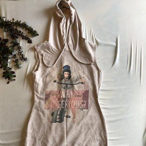 Cute casual dress with hood